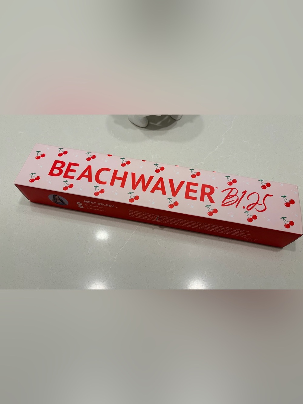 Beachwaver x Kelsey B1.25 (Limited Edition 🍒 NIB)